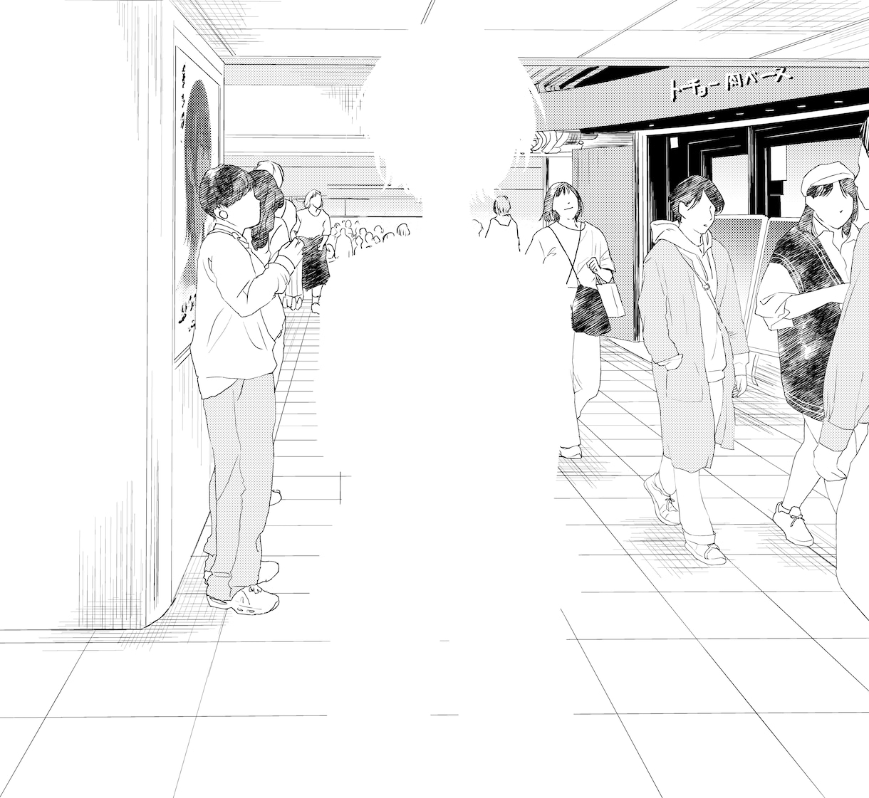 場面転換に使える背景描きます 現役漫画アシスタントが、あなたのマンガの背景を描きます イメージ4