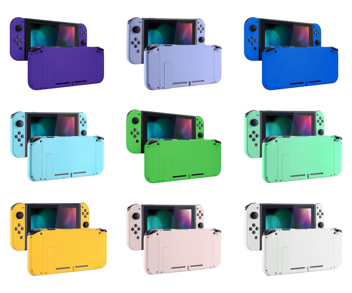 Switch本体等のシェル(外装)交換します Switch本体やコントローラの外装をおしゃれに イメージ2