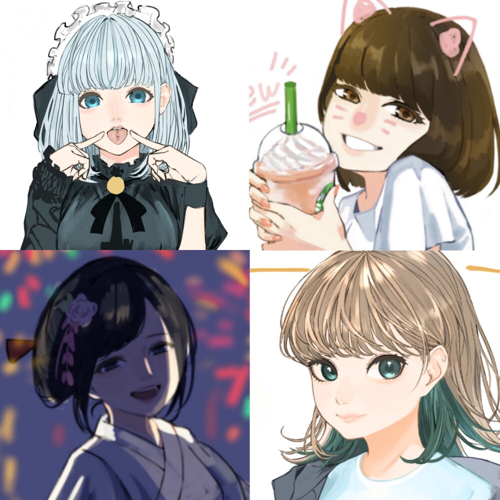 イラスト作成依頼承ります SNS等のアイコン/似顔絵/動画サムネイルなど イメージ1