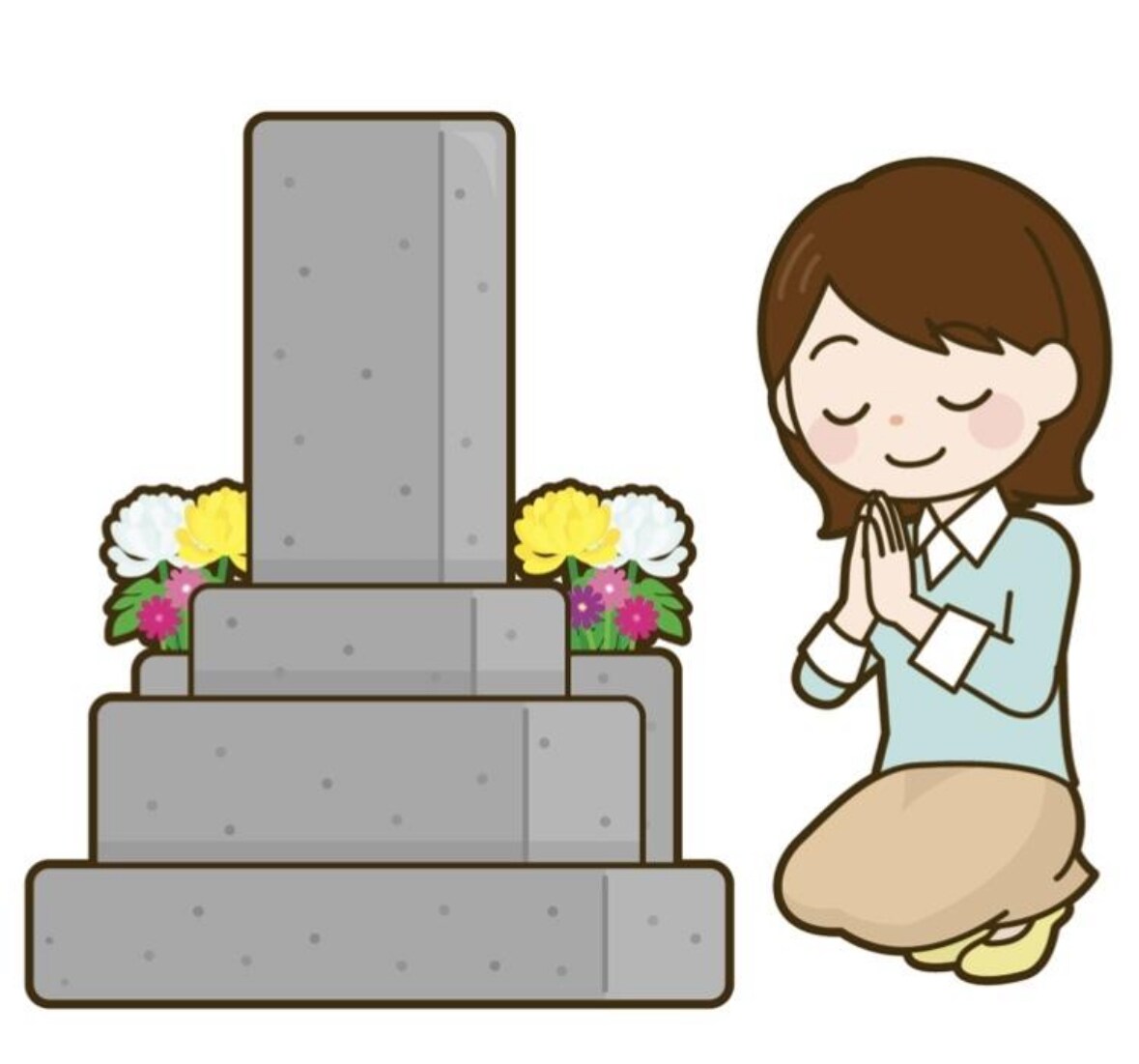 墓参り代行します なかなかお墓参りに行けないあなたへ。誠心誠意承ります。 イメージ2