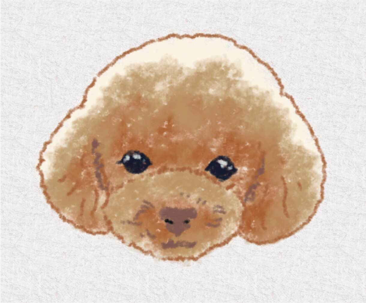 世界にひとつのうちの子似顔絵制作します 愛犬・愛猫・小動物OK、優しいタッチで大切な子をイラストに イメージ3