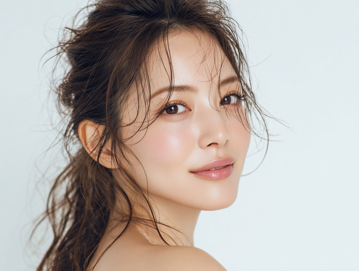 フェイシャル・美容整体に◎広告用AI画像生成します 【3枚セット】リアル感のあるゆるふわAIモデル画像の生成 イメージ9