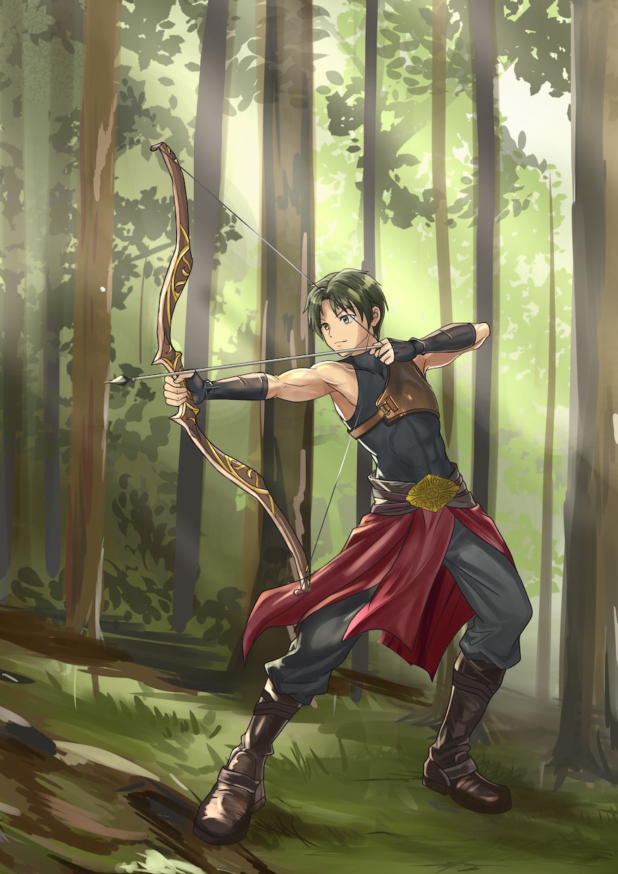 ゲーム・TRPG向け立ち絵を制作します 世界観に合わせた丁寧なキャラクター制作 イメージ1