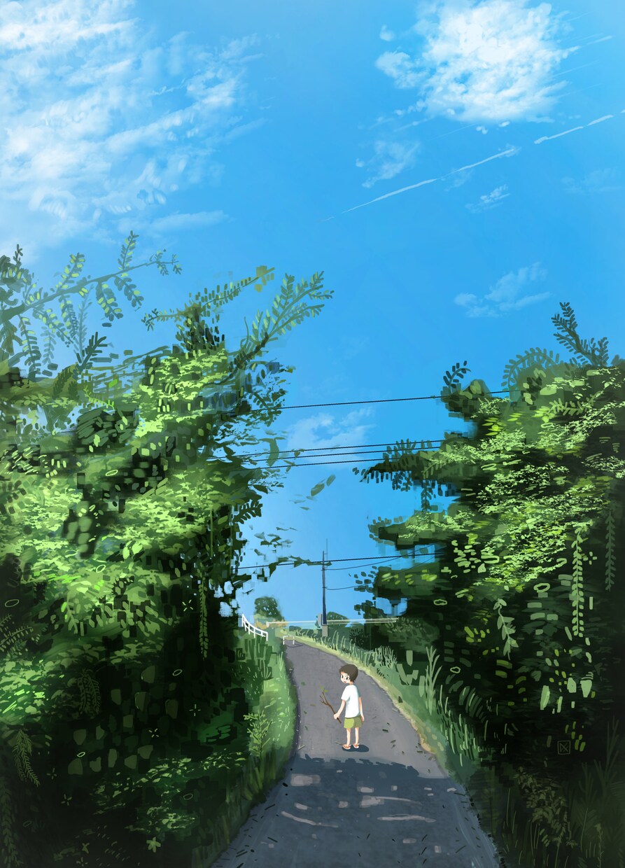 風景・背景イラスト承りますます 描きこみの多い一枚絵を制作いたします。 イメージ8