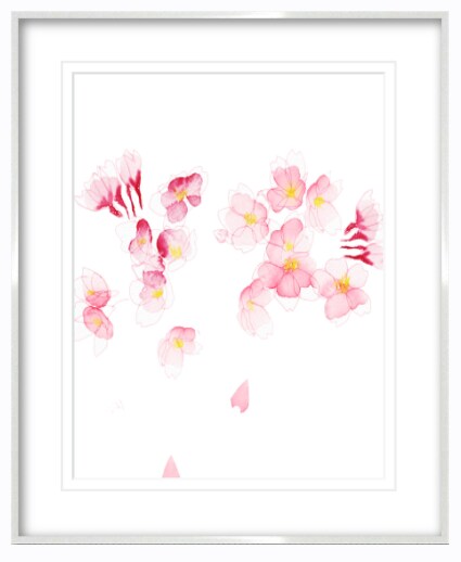 桜のイラストを描きます 想いが咲く、桜の一枚をお手元に イメージ6