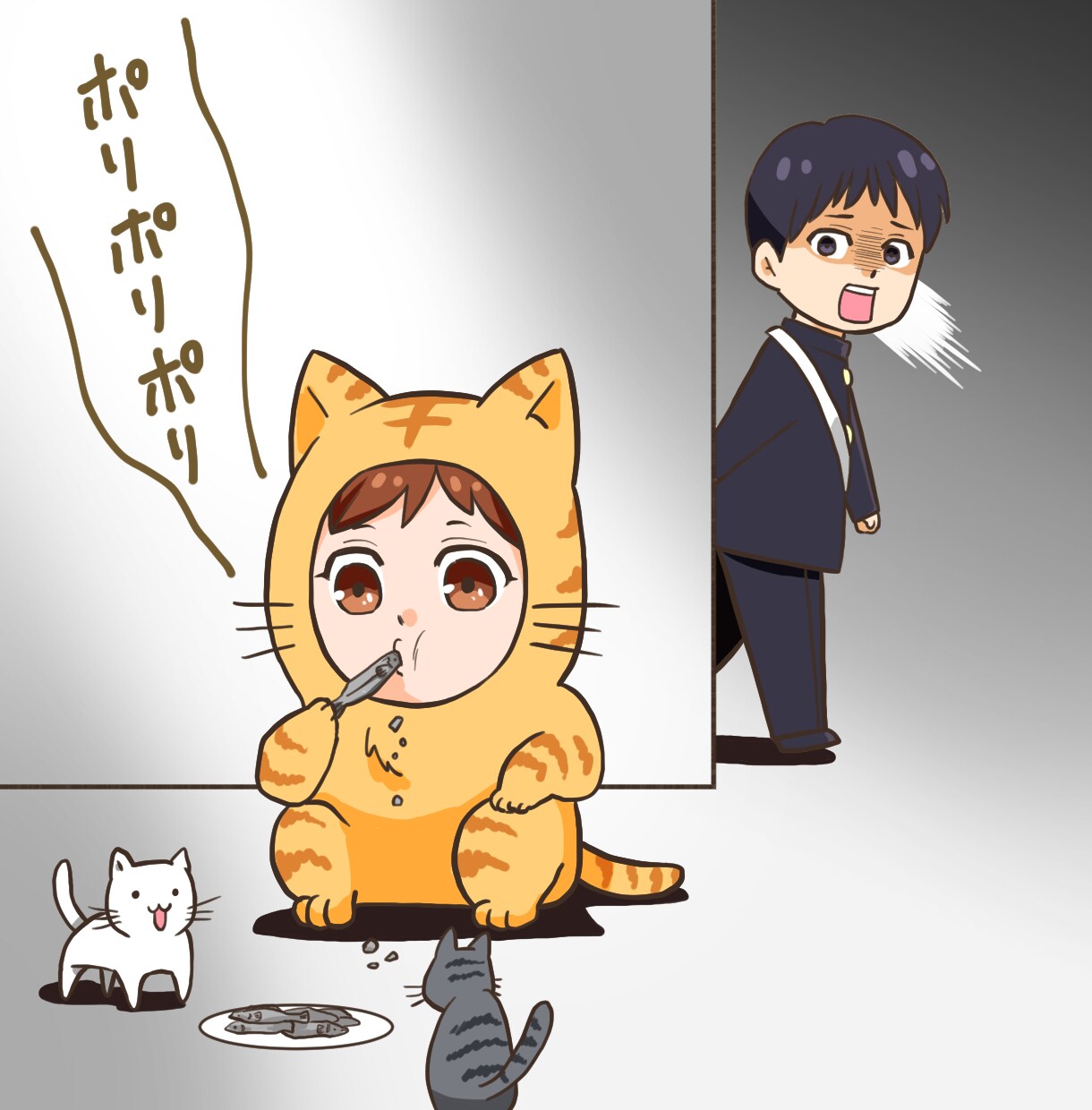 商用利用可☆1コマ漫画、アイキャッチ絵等描きます 広告/挿絵/ネタ系などに使える1コマはいかがですか？ イメージ6