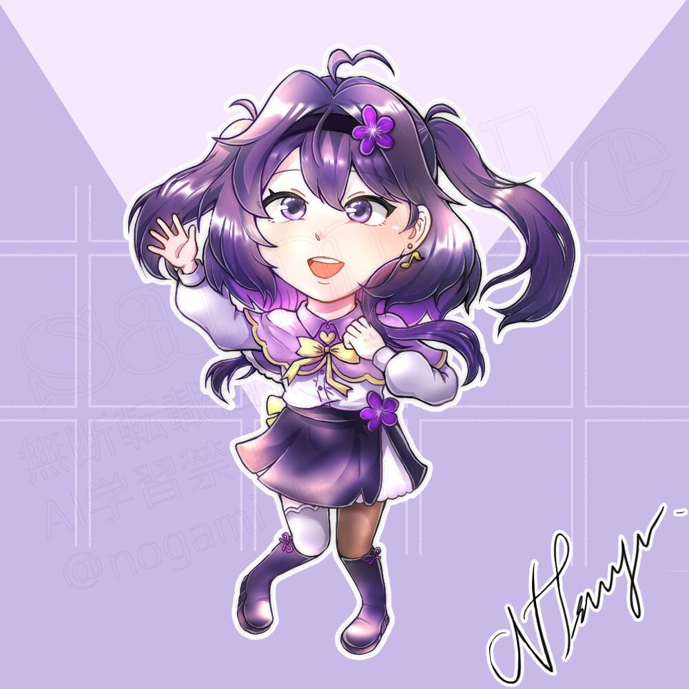 商用OK！SNSアイコン・配信用ミニキャラ描きます Vtuber・配信者さん歓迎！シンプルポップなミニキャラ イメージ5