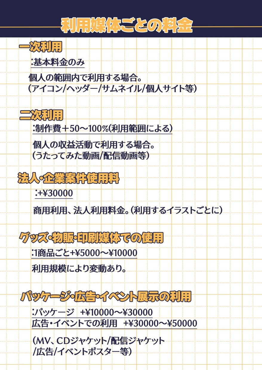 線画＋限られた色で目を惹くイラスト描きます 配信用やLINEスタンプに使えます！ イメージ2