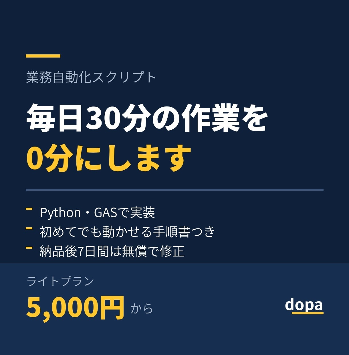 面倒な作業を自動化するツールを作ります Python・GASで、毎日30分の手作業を0分にします イメージ1