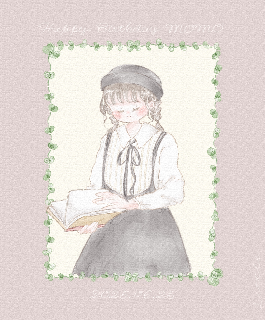 絵本のようなあたたかみのあるイラストをお描きします 女の子／こども／ファッションイラスト◎１枚絵にいかがですか？ イメージ3