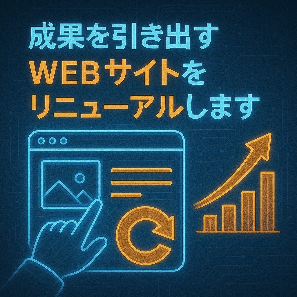 成果を引き出すWebサイトリニューアルをします サイトの見直しで集客力アップ！プロのWebコンサル イメージ1