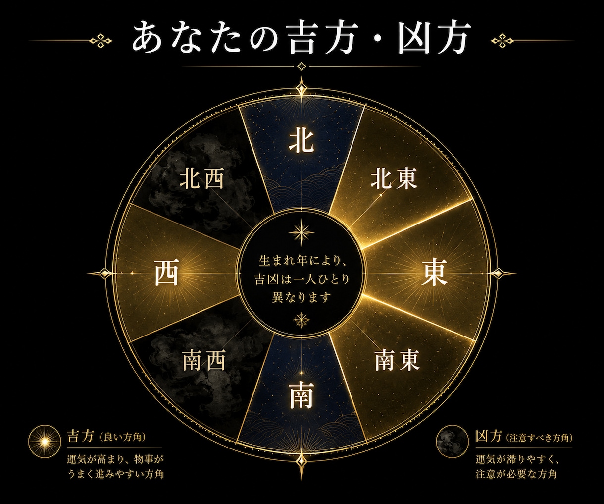 方位除け｜引越し・旅行の方角の吉凶を霊視します 転勤・新築・長期の移動の時期も併せて視ます イメージ2