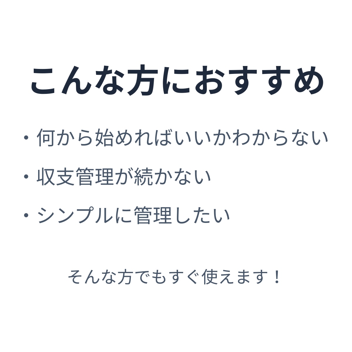 入力するだけで収支管理できるシート提供します 初心者でも迷わず使える超シンプル設計 イメージ2