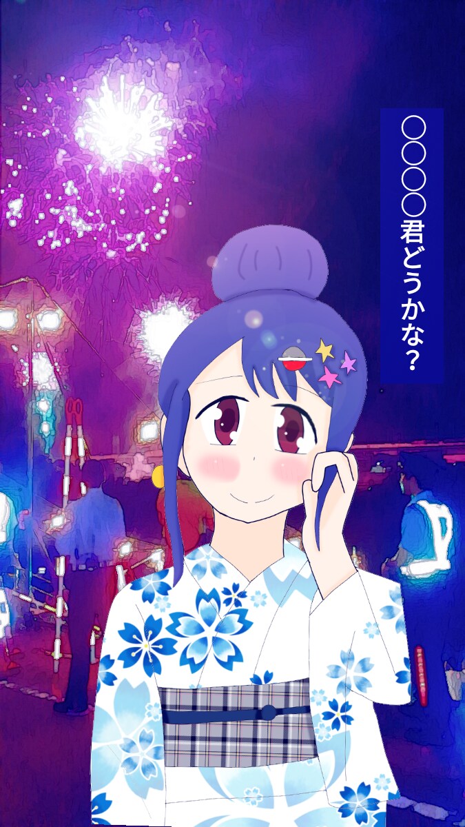 アイコン個人鑑賞表紙挿絵百合のアニメ風に描きます みんなが恋するかわいいキャラクターを描きます❗ イメージ3