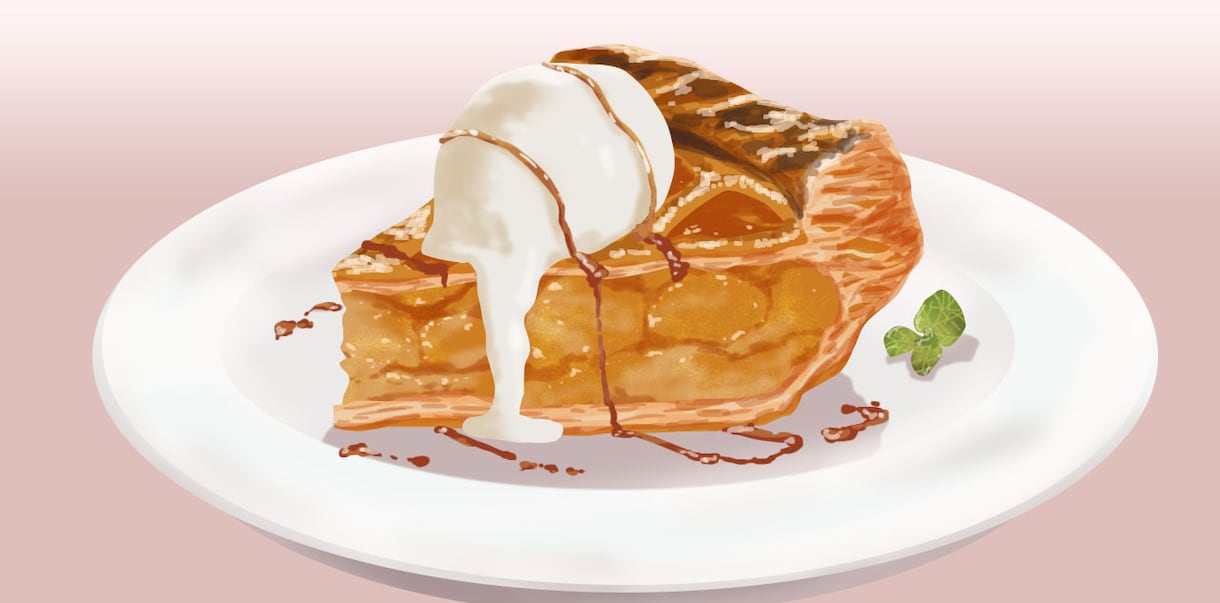 写真からリアル系・可愛い系の食べ物イラスト描きます 料理やスイーツを自分の記録用やメニュー表などにお使いください イメージ7