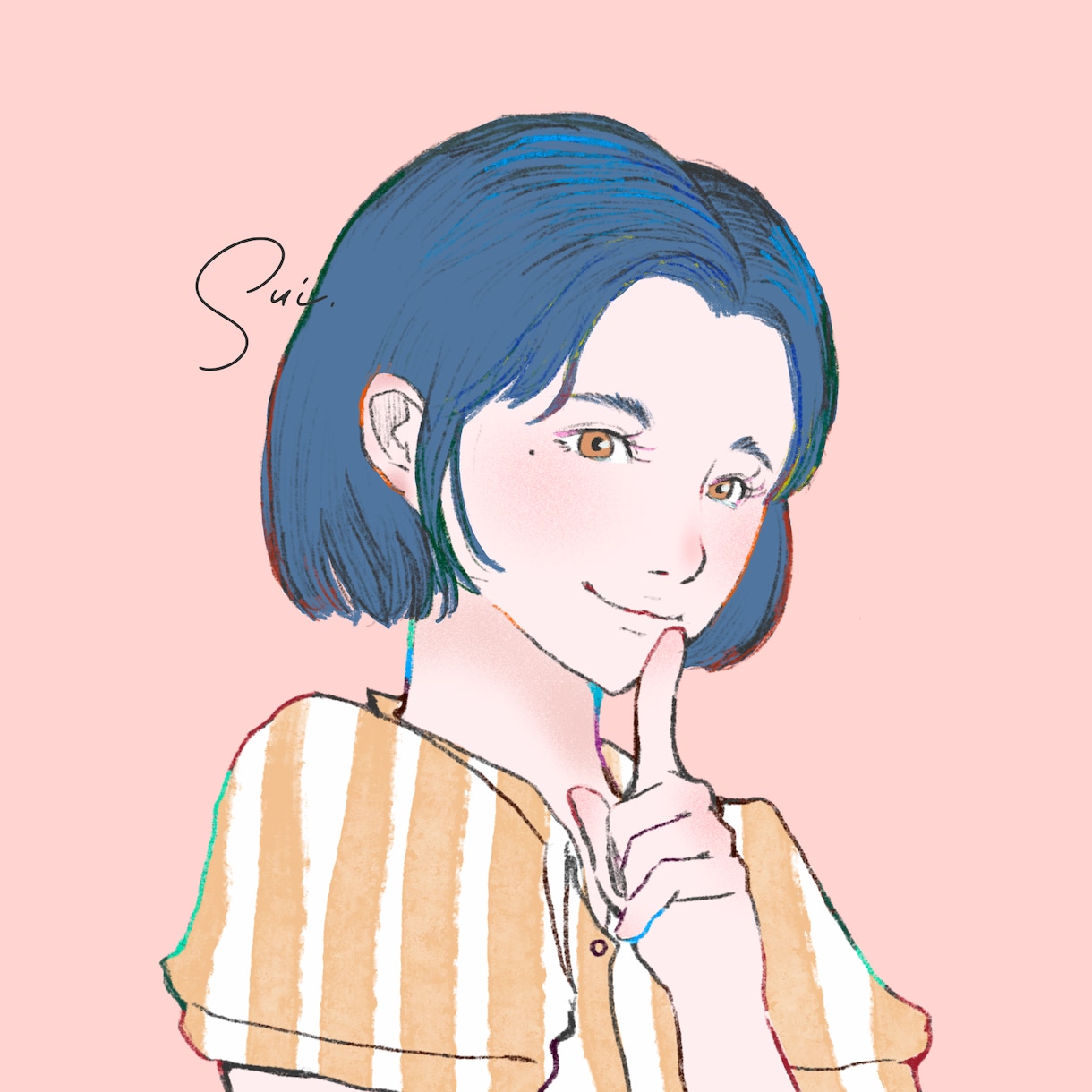 オシャレで目を引く♡印象に残るアイコン描きます 商用利用可！どんなことでもご相談ください♪ イメージ2