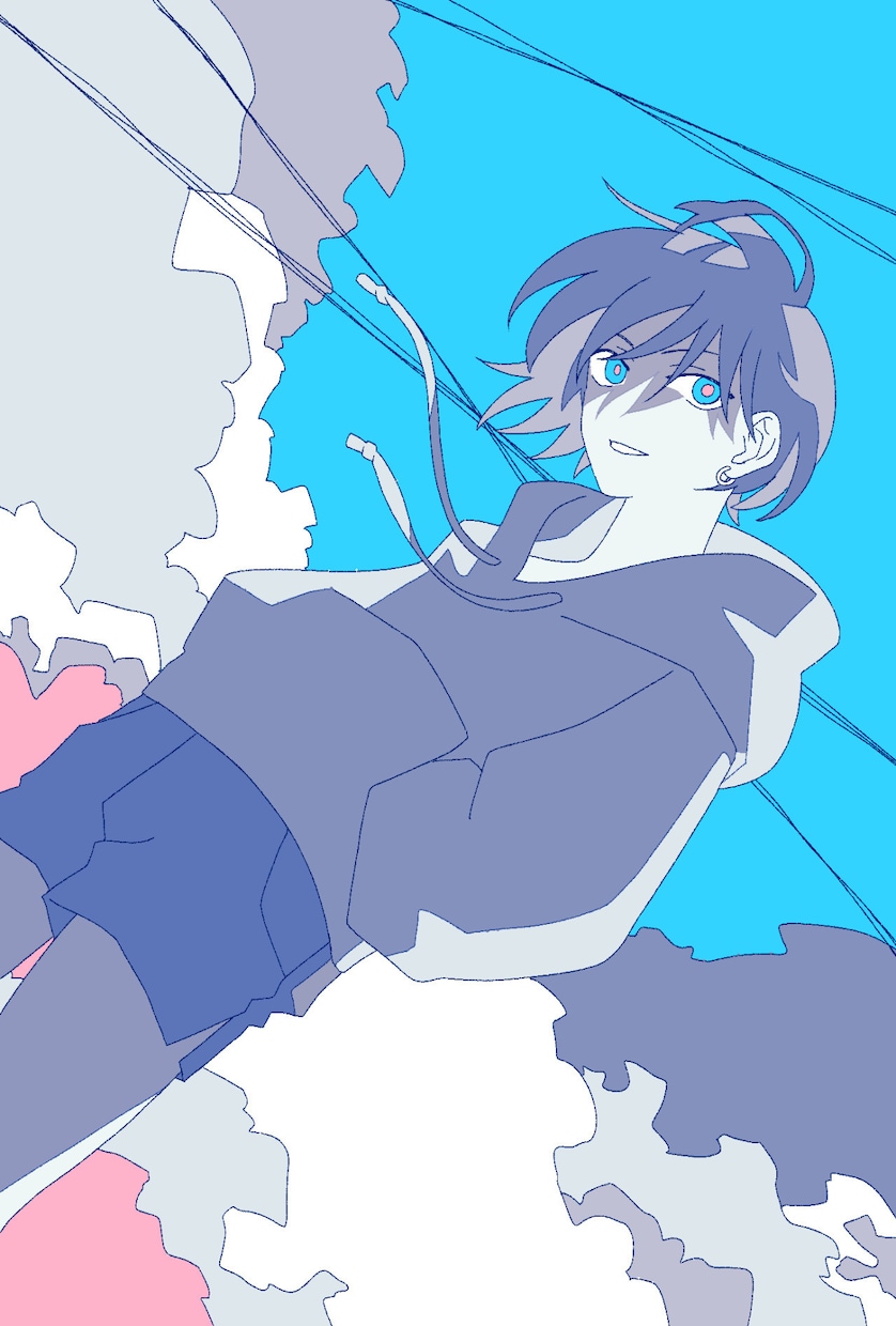 イラスト（一枚絵）作成します 平面構成的・デザイン的なイラストを作成します。 イメージ2