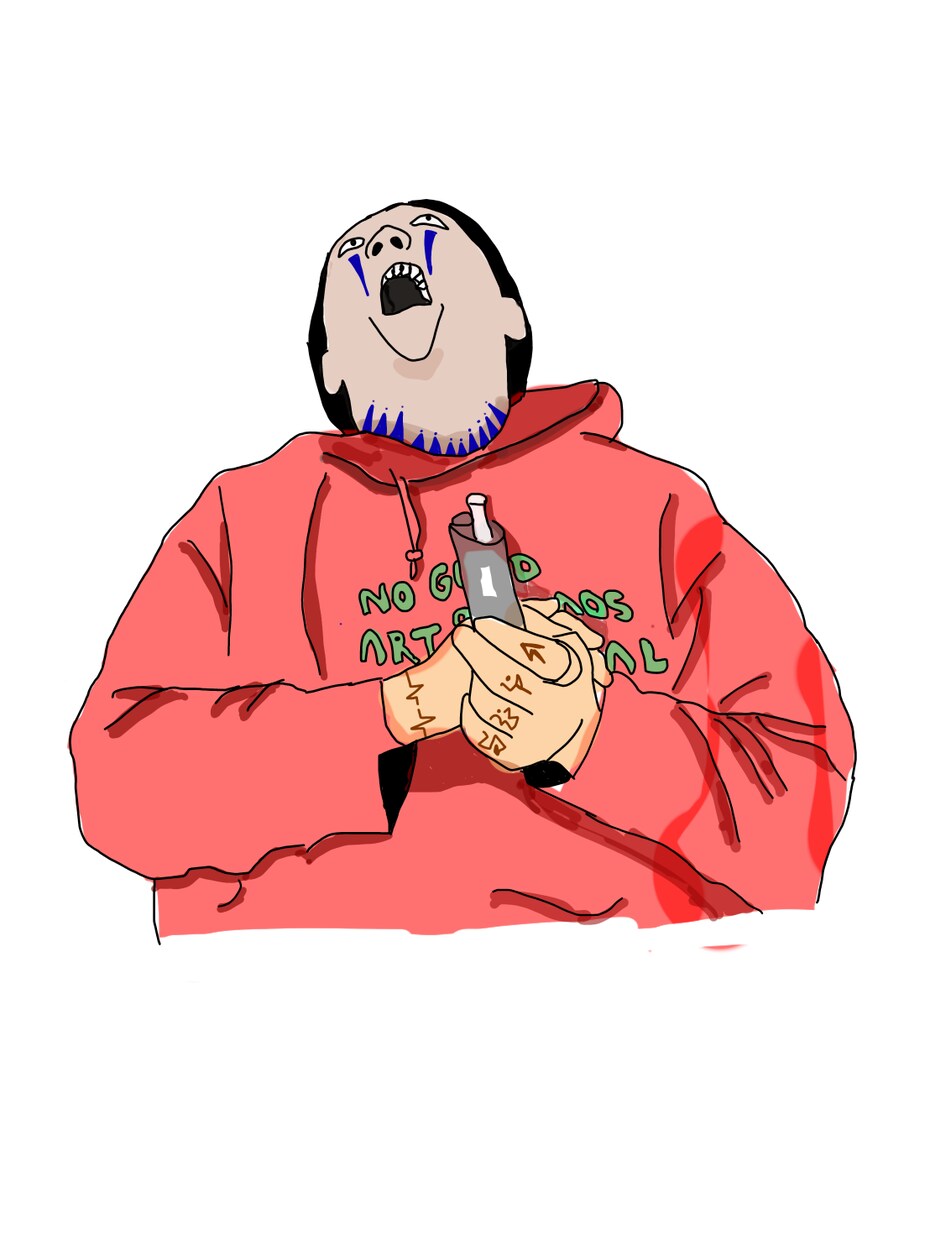 癖のあるストリート風似顔絵描きます 【今だけ割引！】絵のタッチが