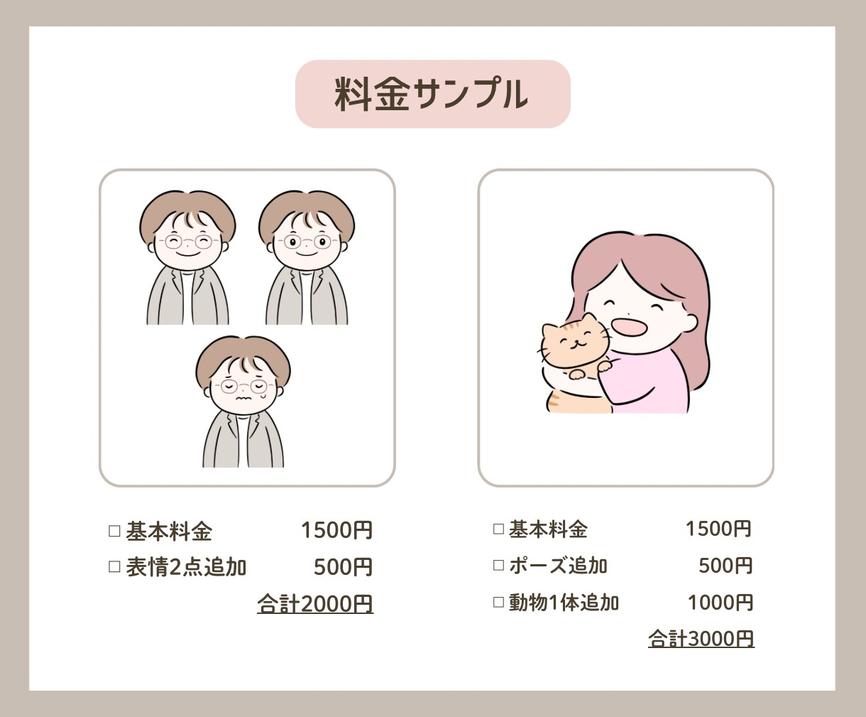 商用◎ゆるかわシンプルなアイコン描きます SNS・YouTube・ブログなどのカットイラストにもぜひ♪ イメージ4