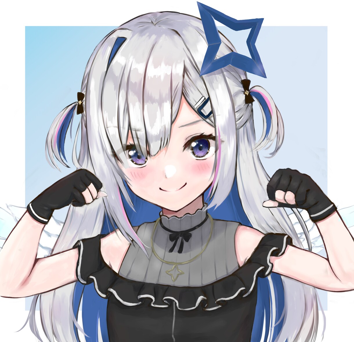 SNS用アイコンや一枚絵などをお描きします 女性キャラを主に描きます！丁寧に対応します イメージ8