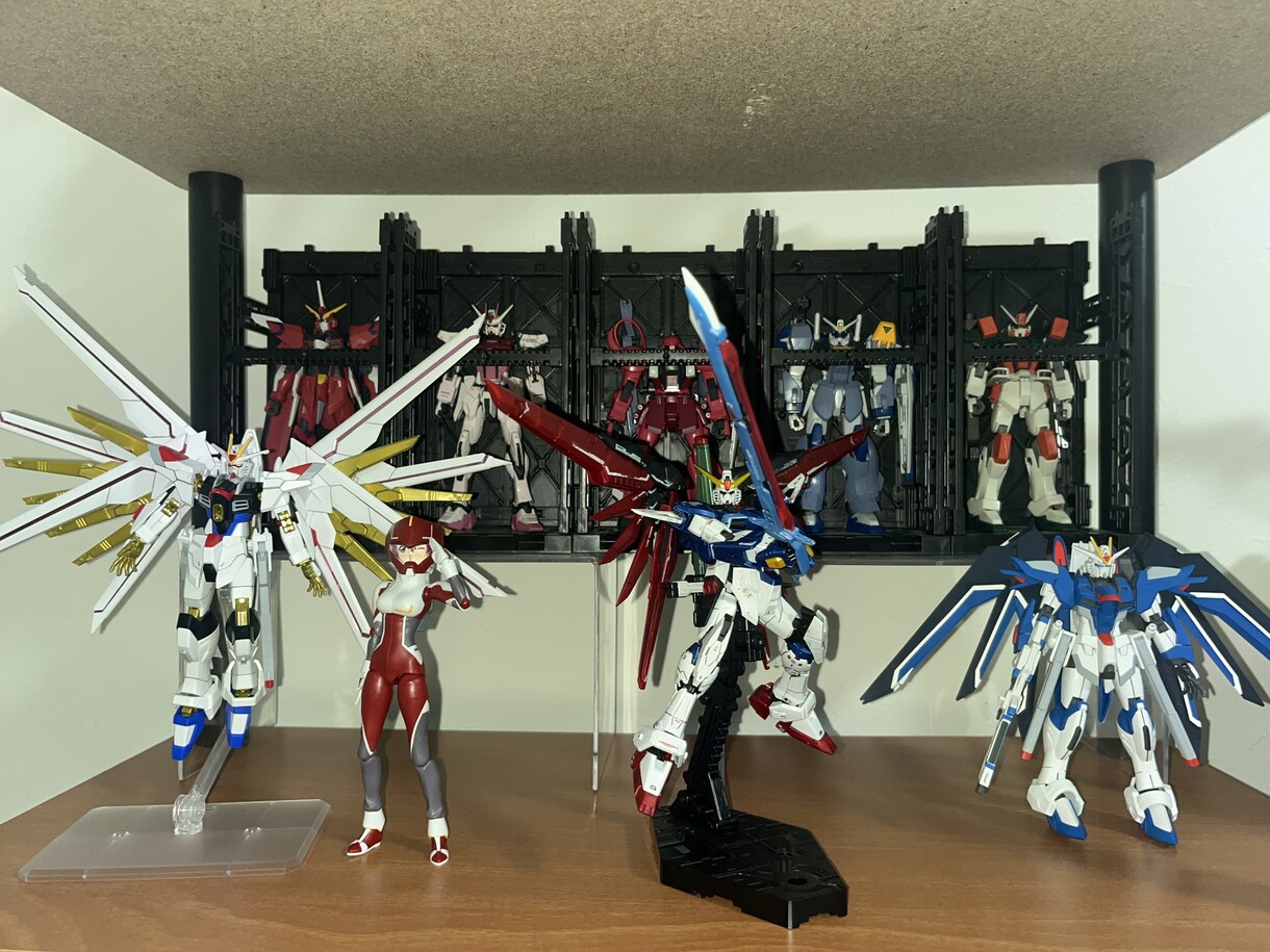 プラモデルの制作代行をお受けします ガンプラやキャラクタープラモデルをメインに作成しています。 イメージ2