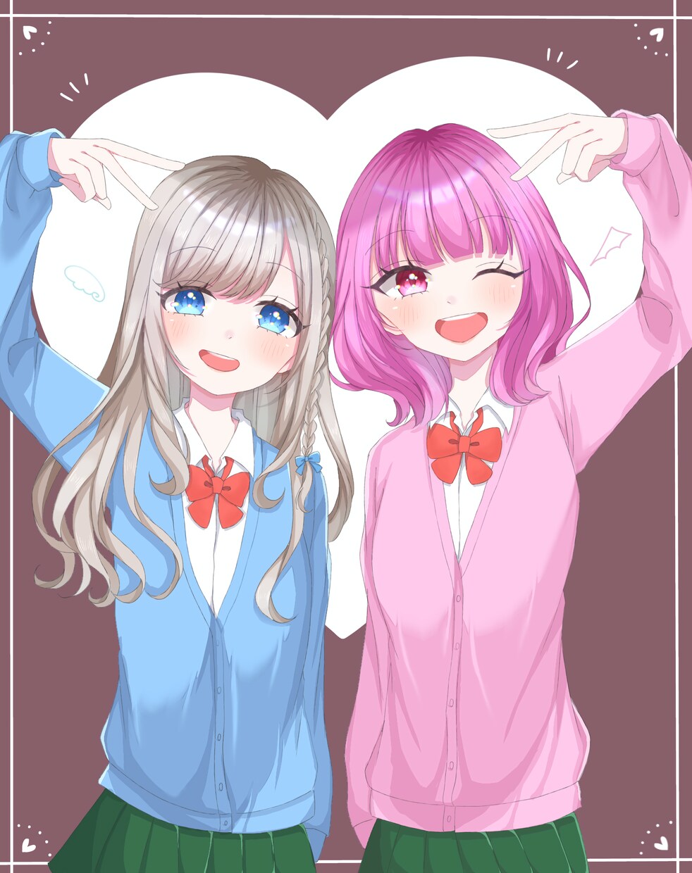 ふんわり可愛い絵柄のイラストを制作いたします パステル系のふわっとした絵柄が得意です❀ イメージ2