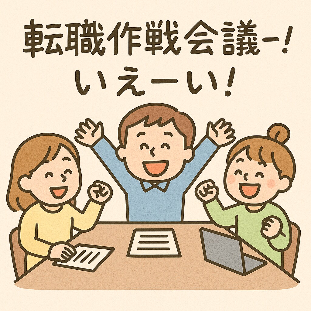 転職作戦会議ー！！ます 転職作戦会議をここに開催します！！ イメージ2