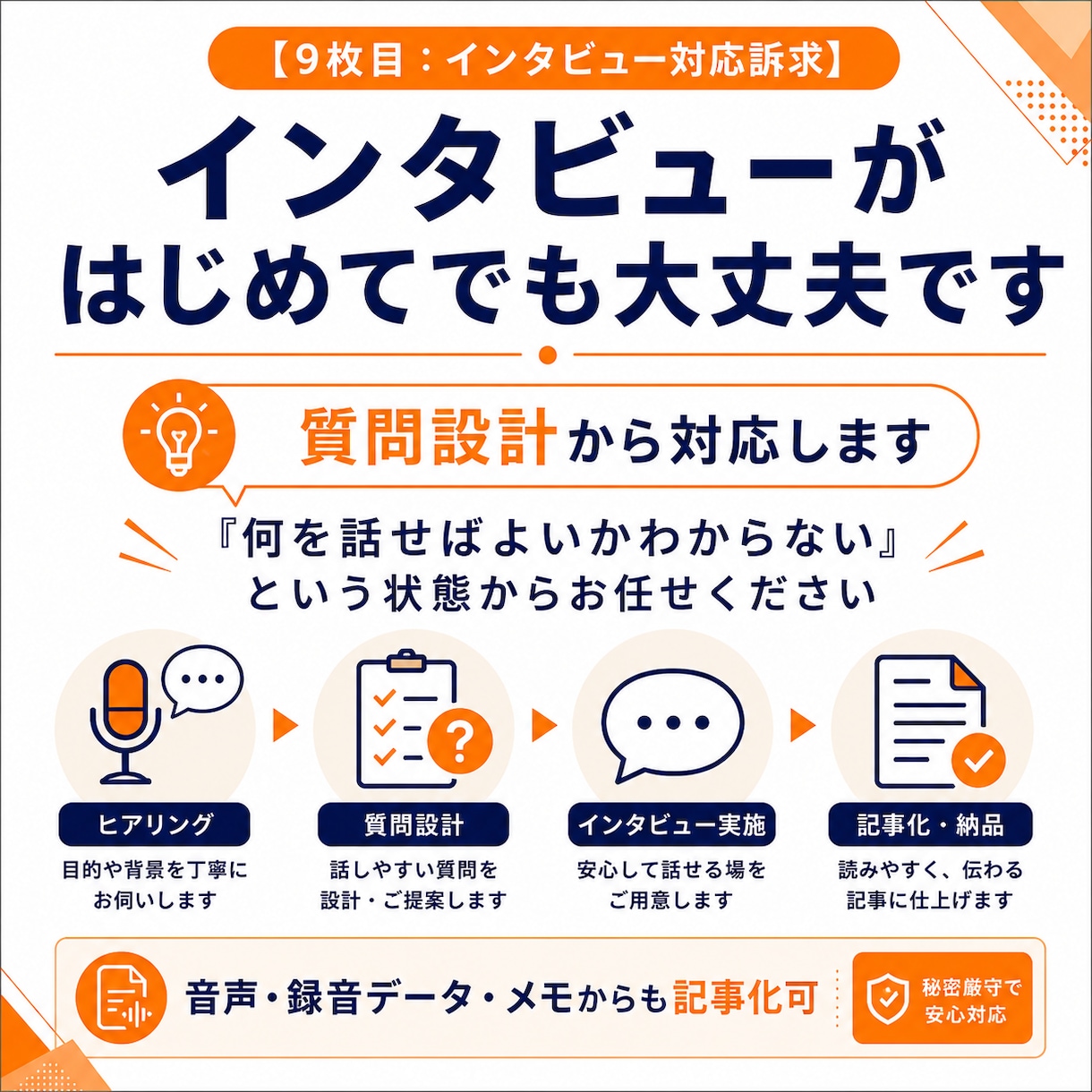 採用広報・ブランディングの企業noteを制作します note運用90社超の専門家が企業の言葉を届ける記事を設計 イメージ10