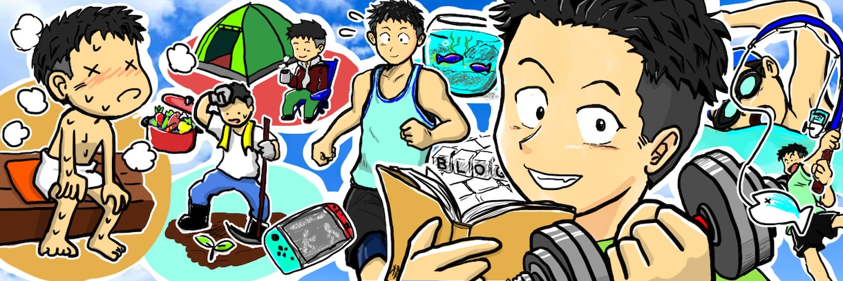 Twitterヘッダーやキャラのイラスト描きます 元気の出るTwitterヘッダー、明るいイラスト描きます！！ イメージ8