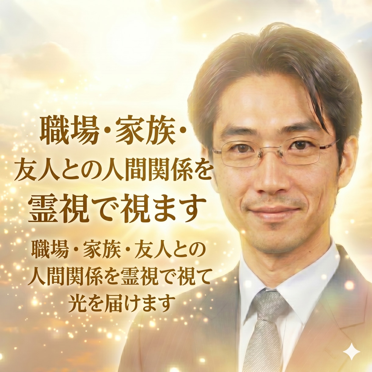 職場・家族・友人との人間関係を霊視で視ます 職場・家族・友人との人間関係を霊視で視て光を届けます イメージ1