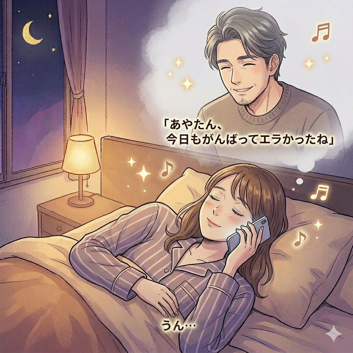 おとぎ話にうっとり♥️優しいイケボに癒されます 寝落ち✅️優しさに包まれて【女性専用】子供にもどって甘えて♪ イメージ5