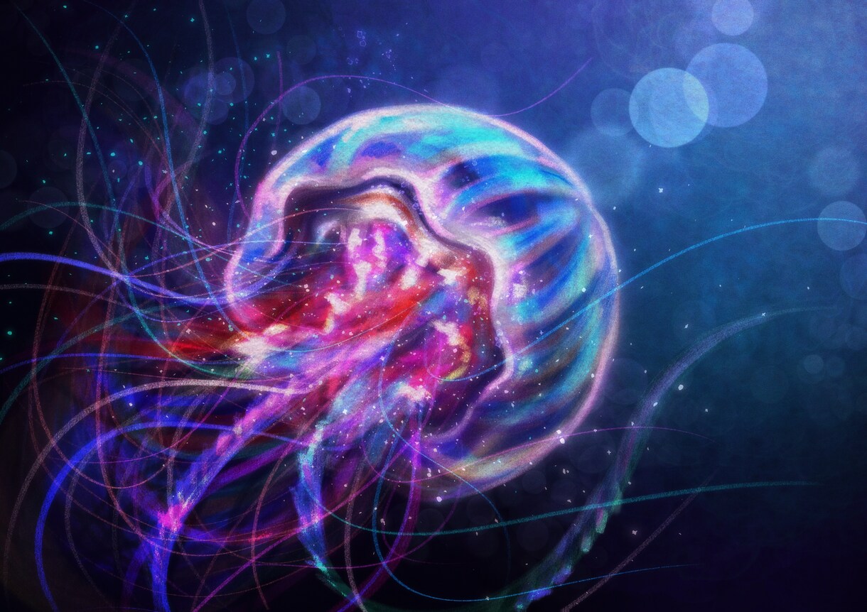 夢幻的な雰囲気のイラストを描かせていただきます アルバムアートカバーなど経験あり イメージ3