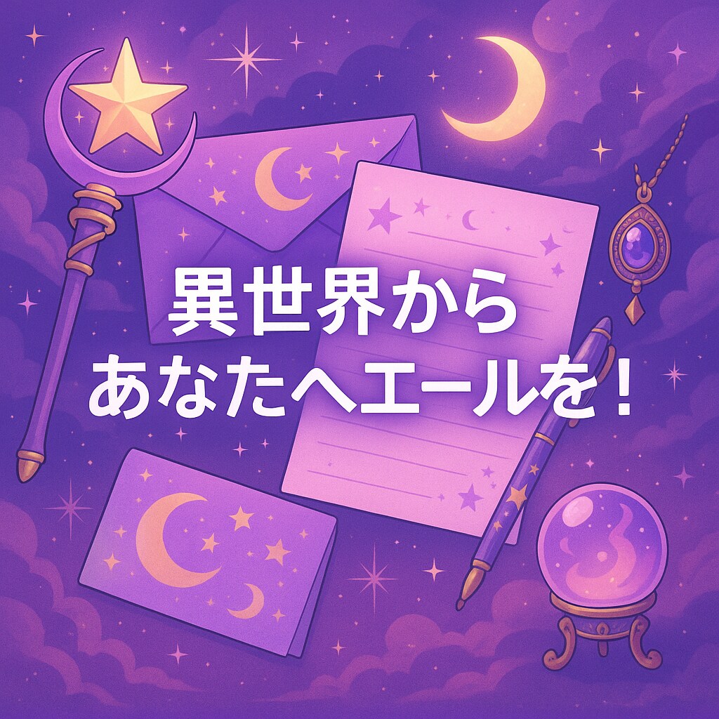 架空の世界から届く物語を書きます あなただけのオリジナルストーリー便 イメージ1
