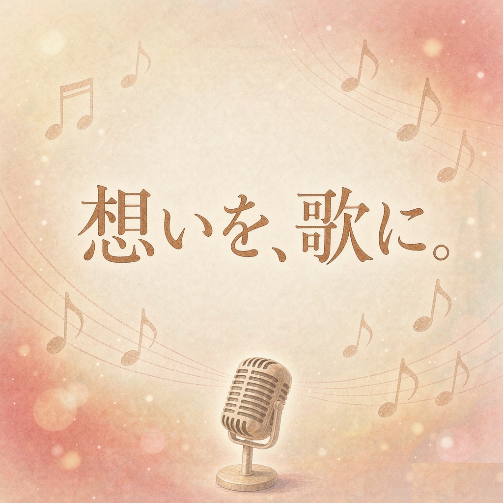大切な人へのオリジナルソングをお作りしますます あなたの物語を、世界にひとつの歌にします イメージ1