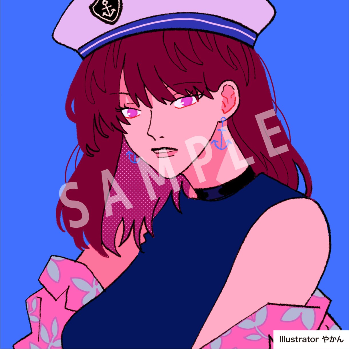 アイコン・ヘッダー制作受け付けます 絵師が選べる！好きな絵柄をアイコンに◎ イメージ4