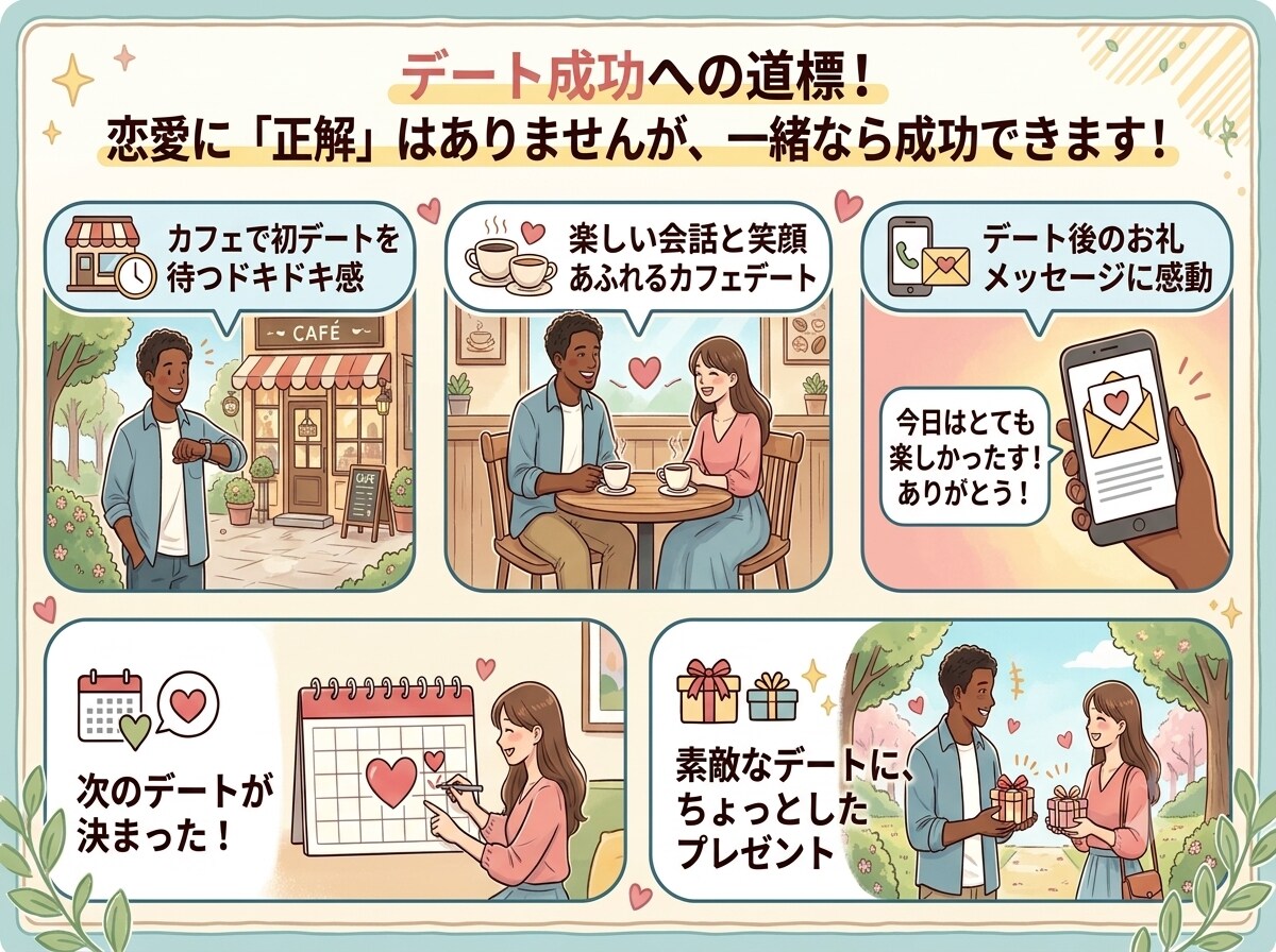 マッチングアプリをデートまで伴走します 返信からデートまで一人で悩まない恋愛へ♪ イメージ3