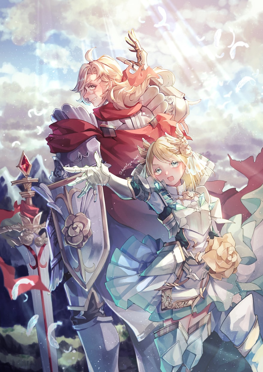 キャラクターの立ち絵や一枚絵を描きます あなたの創作キャラをきらきら華やかな絵柄で表現します！ イメージ5