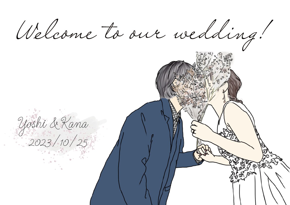 写真をもとに”アナタ”と分かるイラストを描きます 表情は描きませんが、誰か分かるように描かせていただきます。 イメージ3