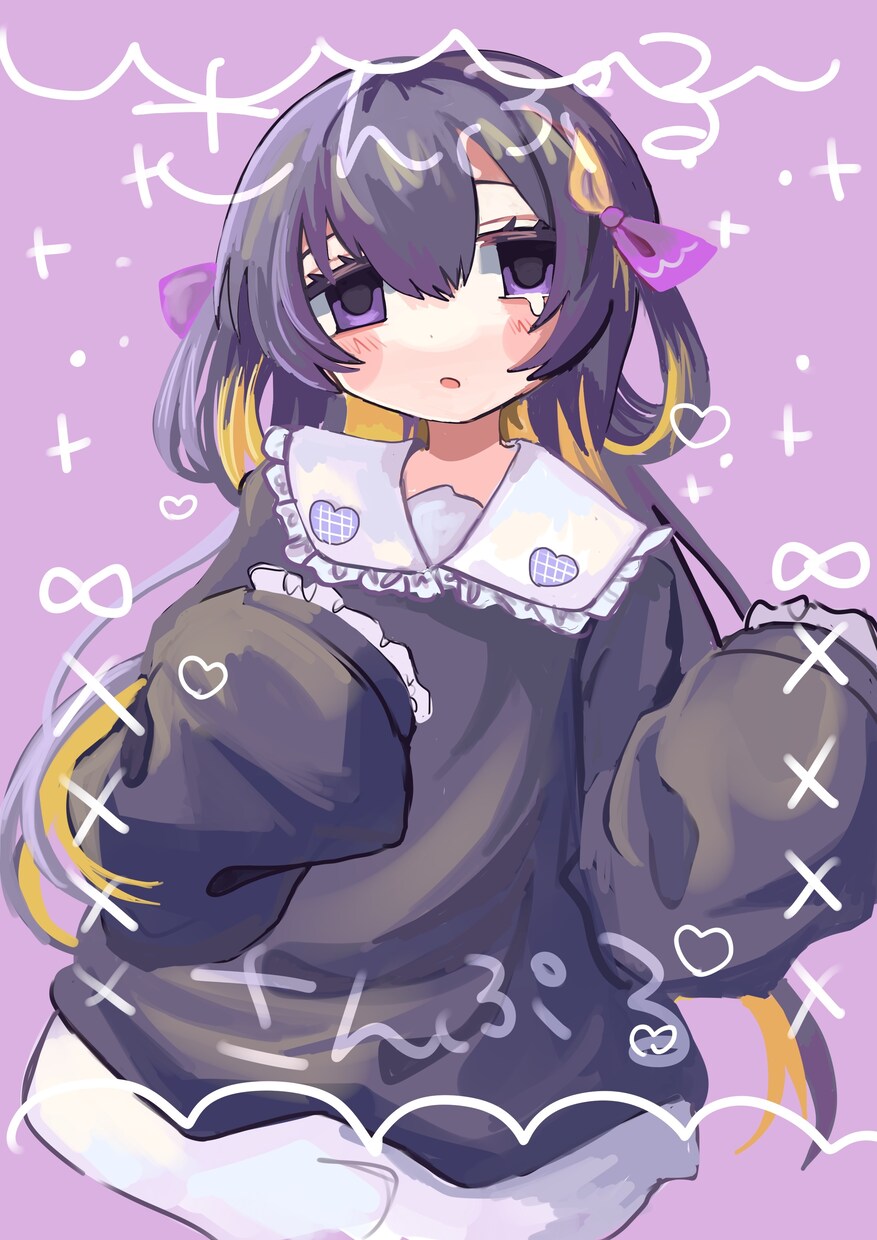 バストアップの女の子のイラストを描きます アイコンなどにご利用ください。 イメージ3
