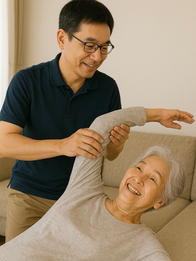 超ストレッチでしっかりスッキリ導きます 首・肩・背中の重さが続いている方に向けたサービスです イメージ1