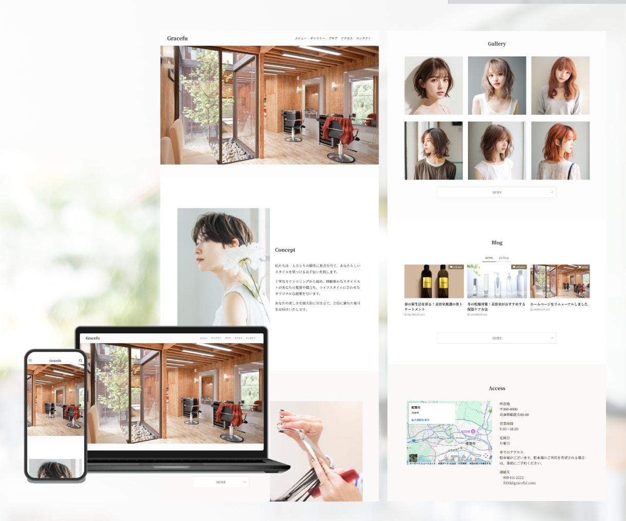 集客に強いホームページWordPress制作します Webの力で事業を加速　制作・運用・集客まで安心サポート イメージ3
