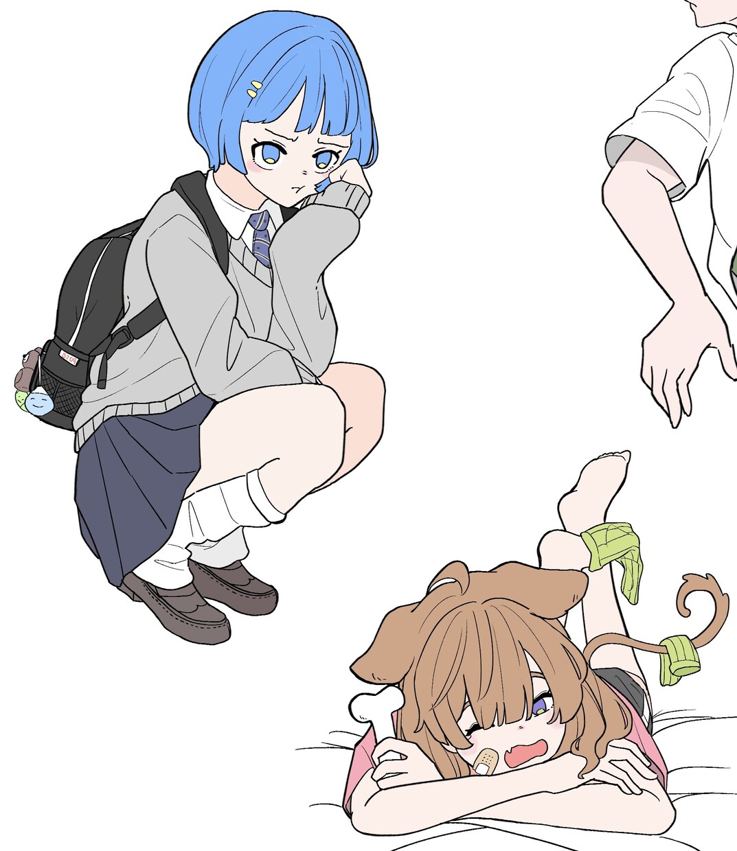 デフォルメイラスト！カラフルなイラストを提供します 様々な用途に使いやすい！かわいい、かっこいいキャラクターです イメージ3