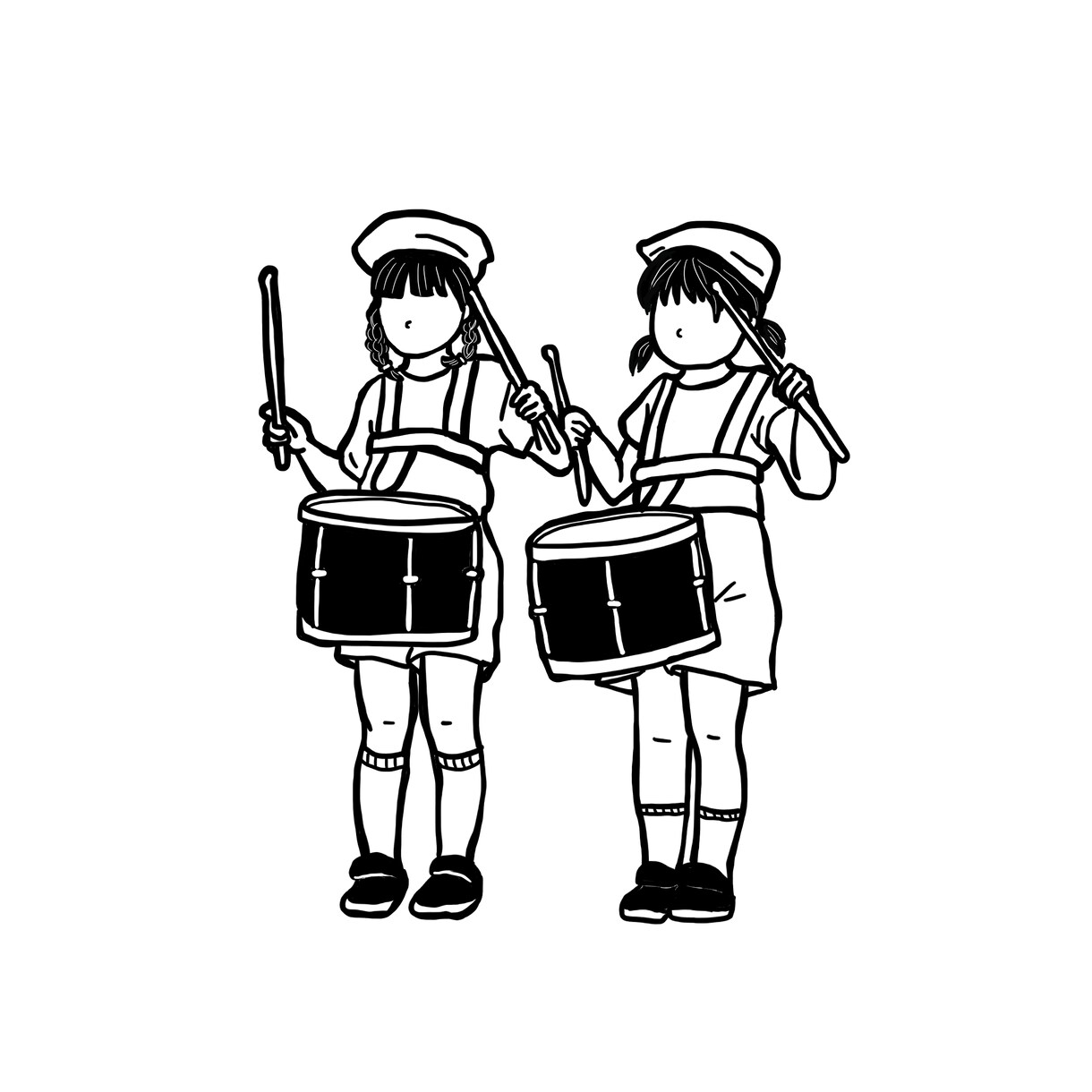 シンプルな似顔絵イラスト描きます 思い出の写真を元にシンプルでオシャレなイラストに仕上げます イメージ5