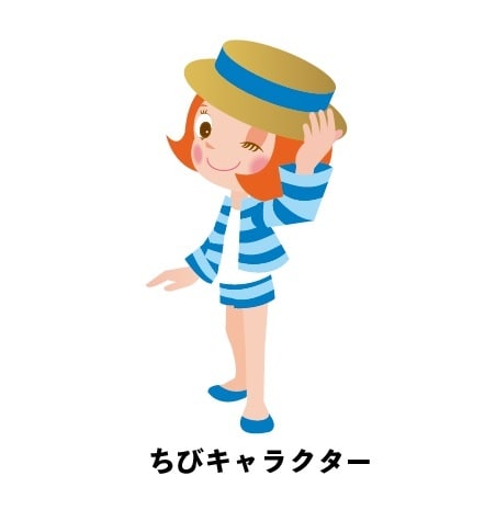 ふんわり優しい女の子のキャラクターを作成します 自分だけのイメージキャラクターをつくります イメージ6