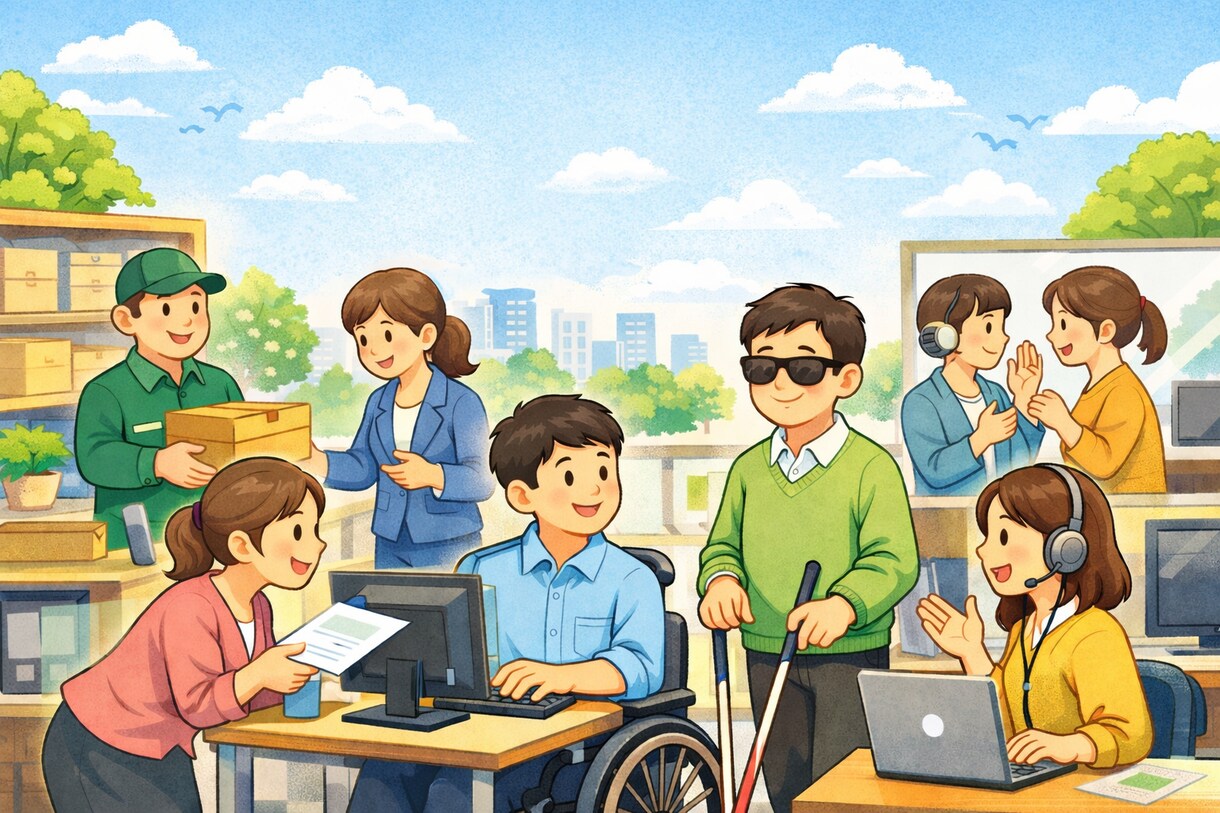 障害者雇用についてのノウハウ教えます 就労移行支援を経験し、スタッフで働いた経験からアドバイスを！ イメージ1