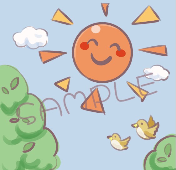 柔らかいタッチでカットイラスト、承ります チラシ、パンフレット、Web広告等でお使いください！ イメージ6