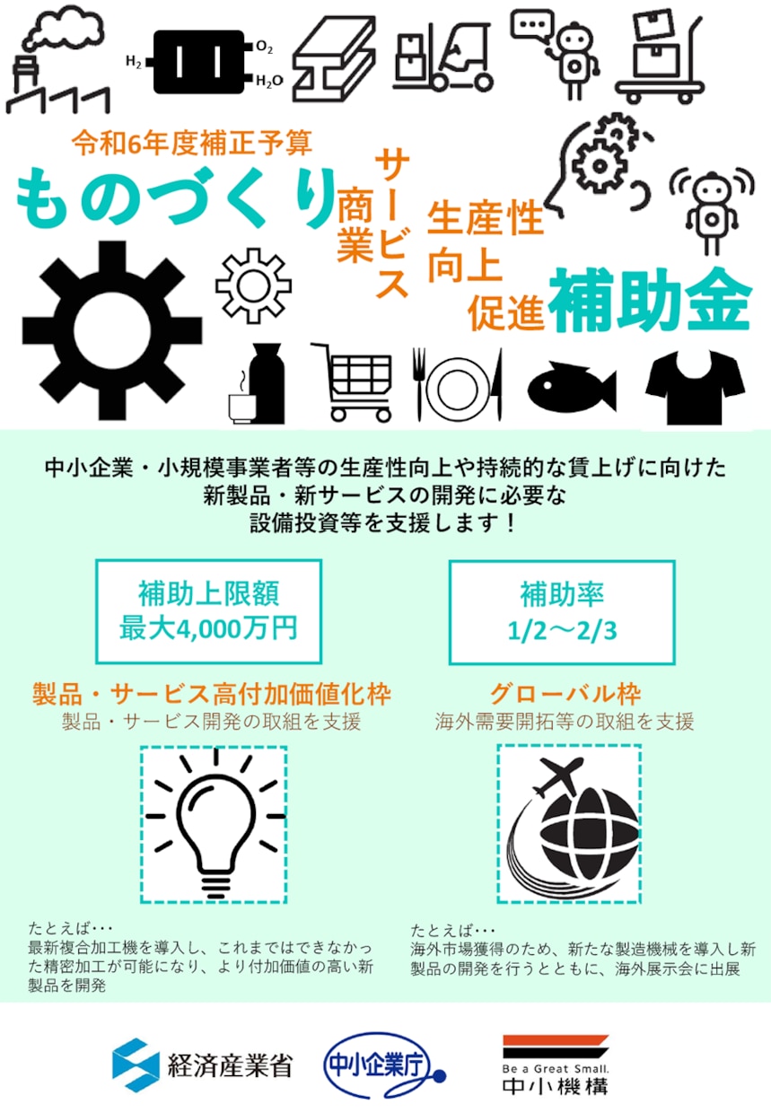 様々な補助金申請書の「採択に向けた助言」を行います 各補助制度に関するノウハウ・審査ポイントを元に採択に導きます イメージ3