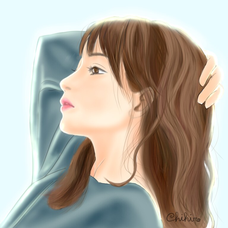 ふんわりかわいい厚塗り風似顔絵、お描きします アイコンやブログ、名刺、結婚式やプレゼントにも最適★ イメージ1