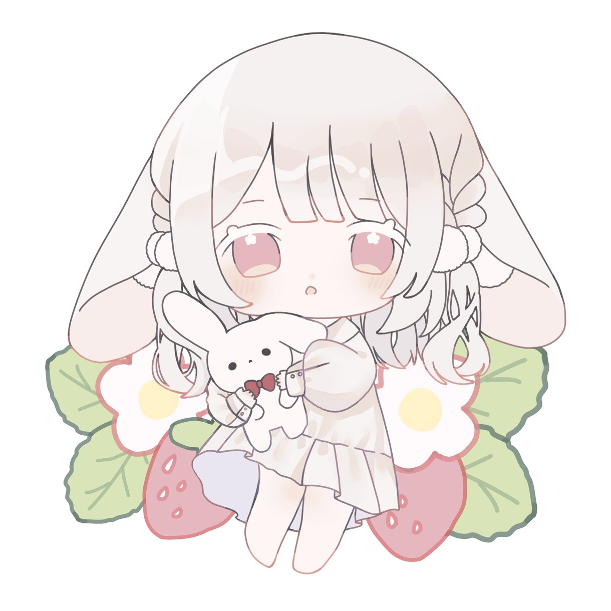 アイコンイラスト描きます 透明感のあるかわいいイラストが好きな方に！ イメージ6