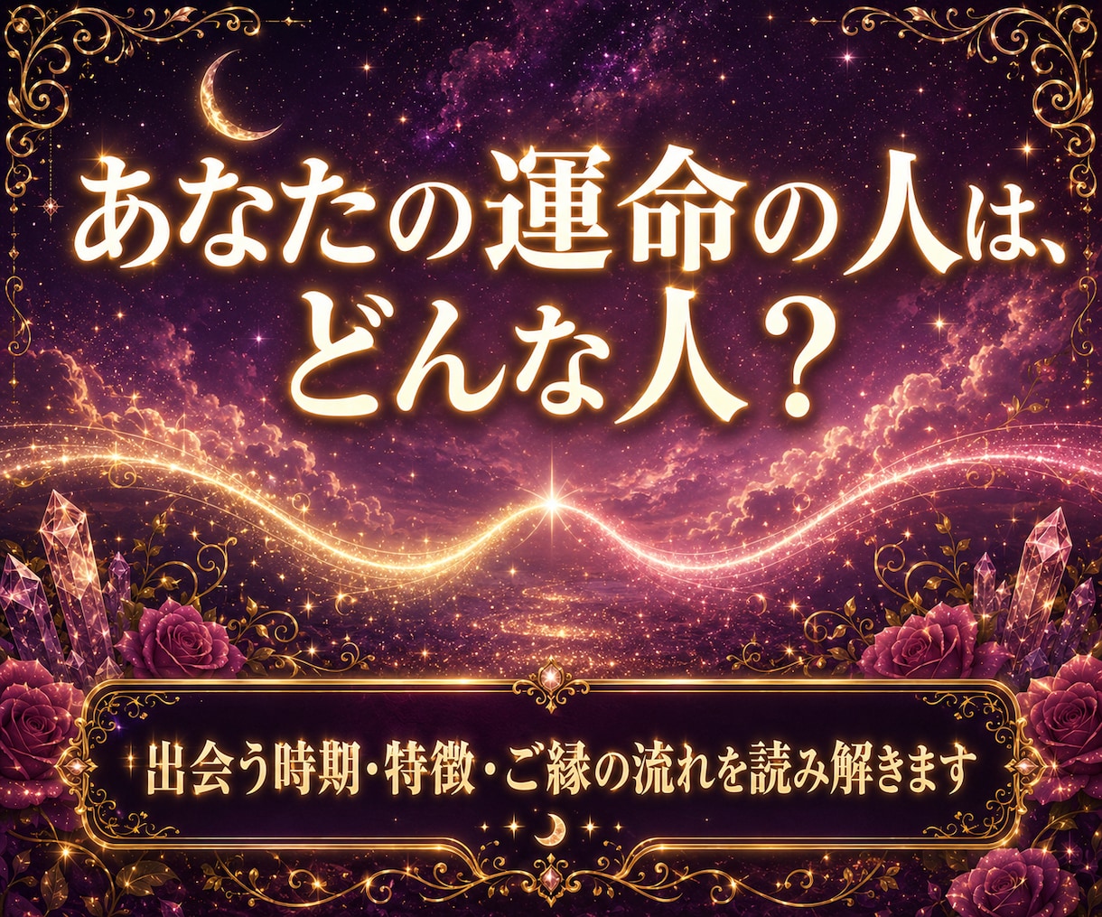 運命の人｜次の恋と出会う時期を霊視タロット占います 未来の恋人の特徴・出会い方・恋が始まる可能性を読み解きます イメージ2